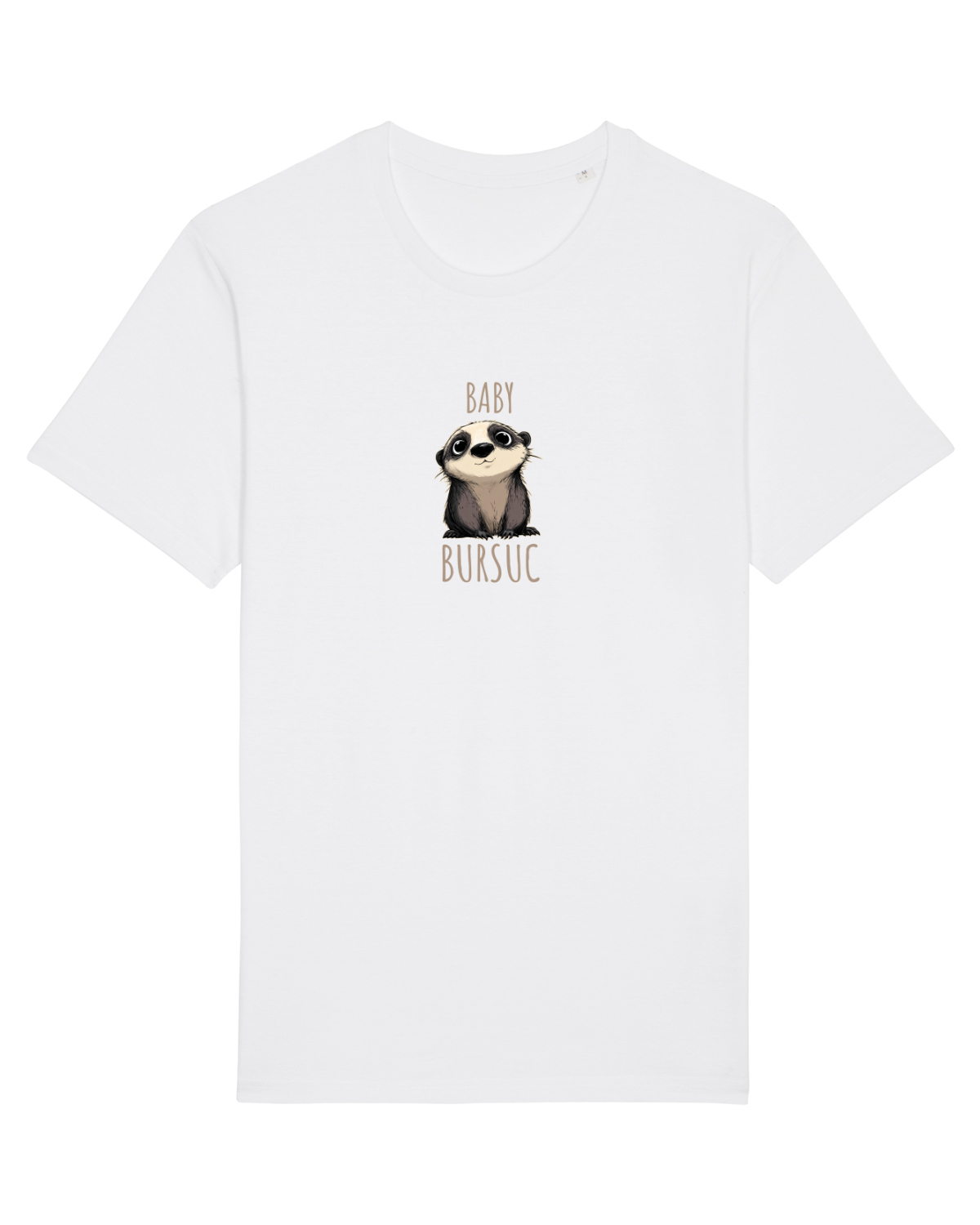 Tricou mânecă scurtă Unisex Rocker White