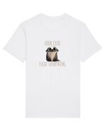 BABY BURSUC  -  LOOK CUTE - FIGHT EVERYTHING Tricou mânecă scurtă Unisex Rocker