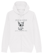 ȚAȚA DE MAȚA PENTRU UN BEBE DE MAȚA Hanorac cu fermoar Unisex Connector