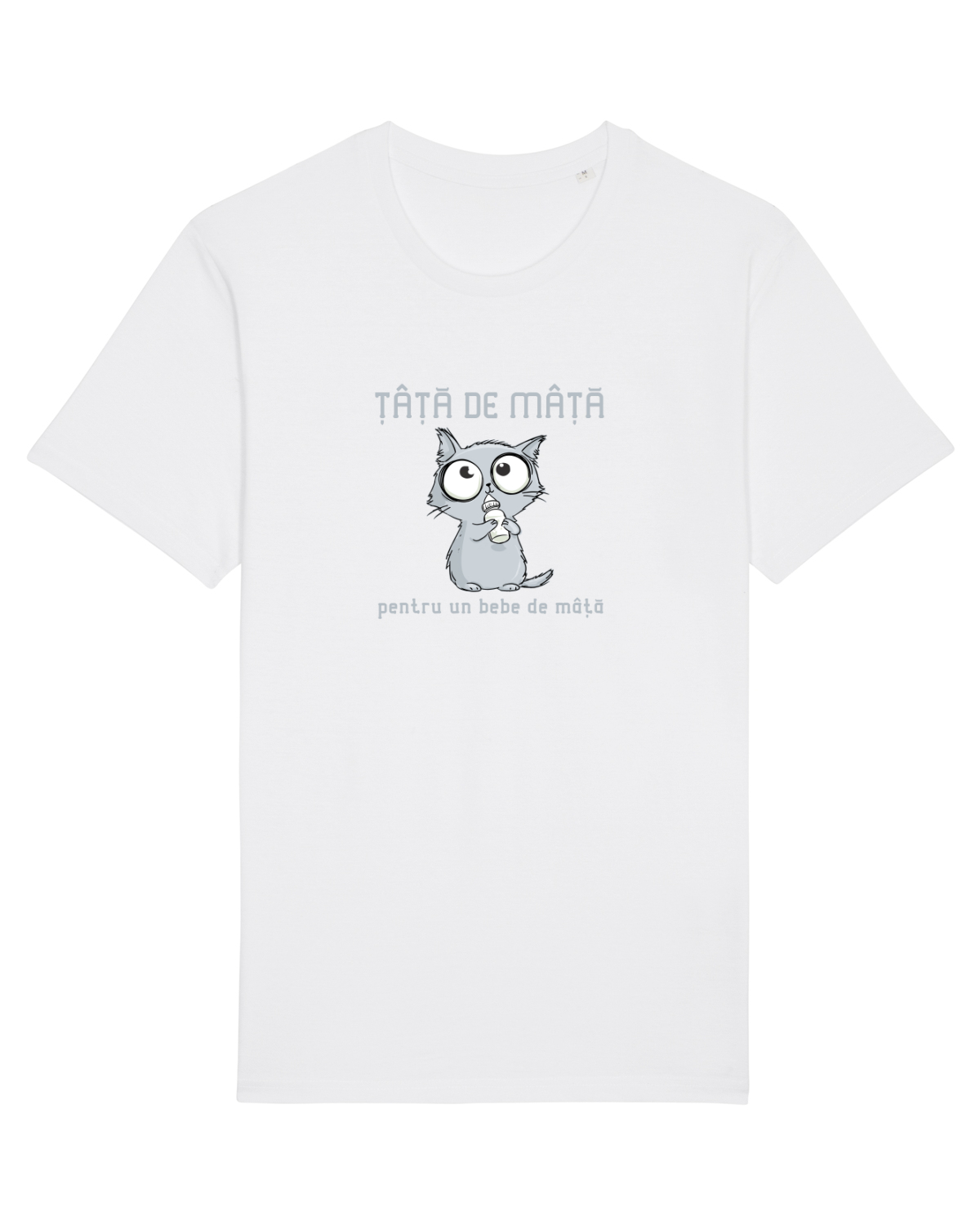 Tricou mânecă scurtă Unisex Rocker White