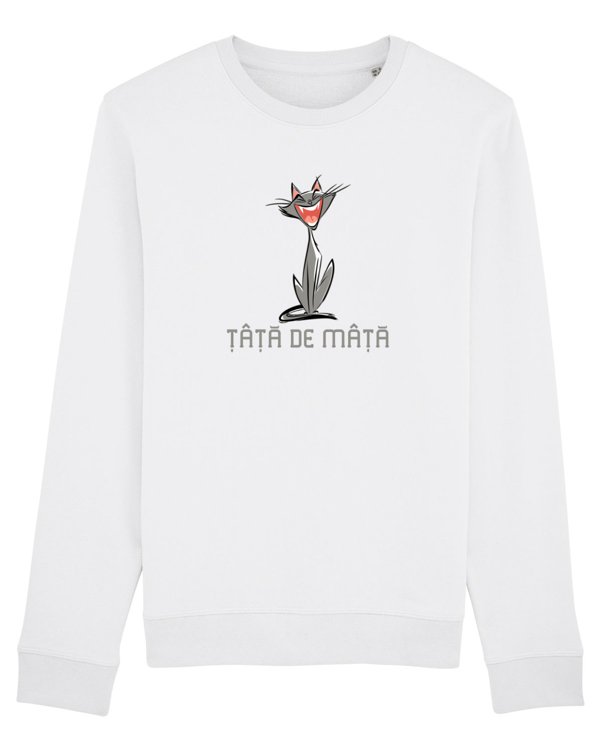 Bluză mânecă lungă Unisex Rise White
