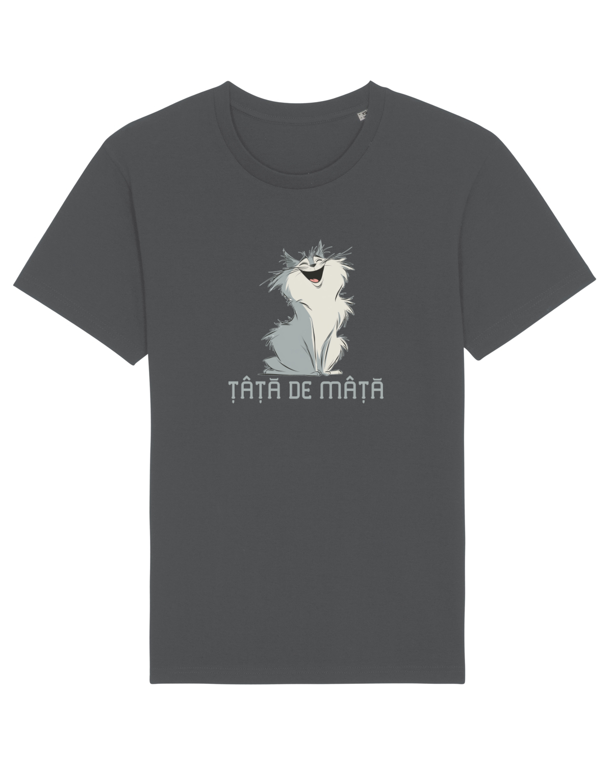 Tricou mânecă scurtă Unisex Rocker Anthracite