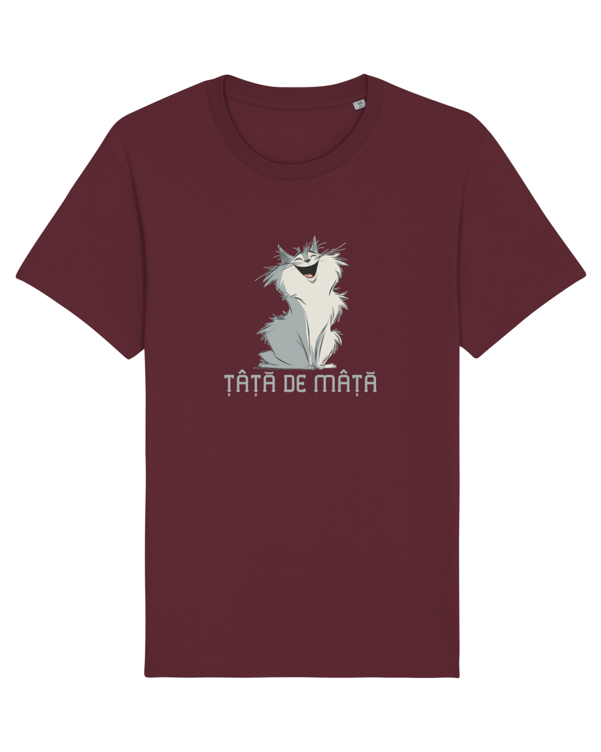 Tricou mânecă scurtă Unisex Rocker Burgundy