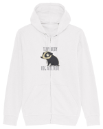 TINY BODY - BIG ATTITUDE - CORP MIC - ATITUDINE DEBORDANTA Hanorac cu fermoar Unisex Connector