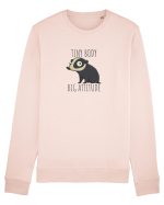 TINY BODY - BIG ATTITUDE - CORP MIC - ATITUDINE DEBORDANTA Bluză mânecă lungă Unisex Rise