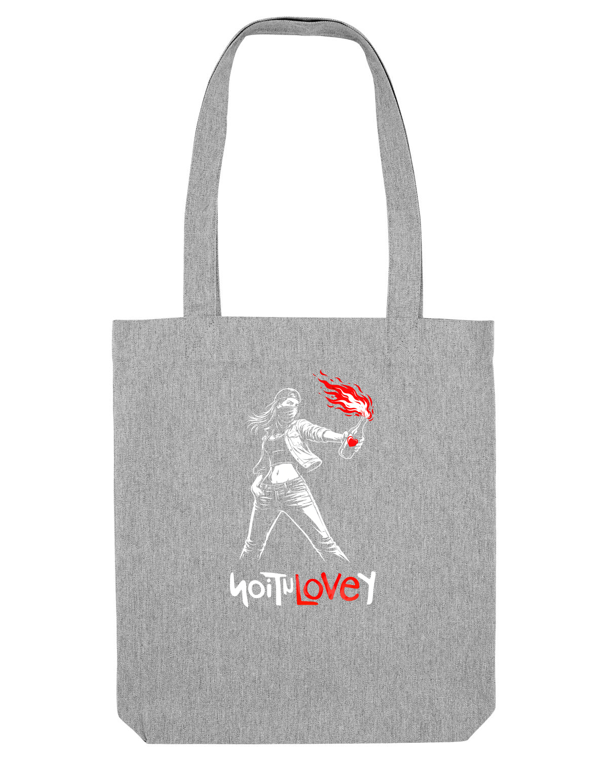 Sacoșă textilă Heather Grey