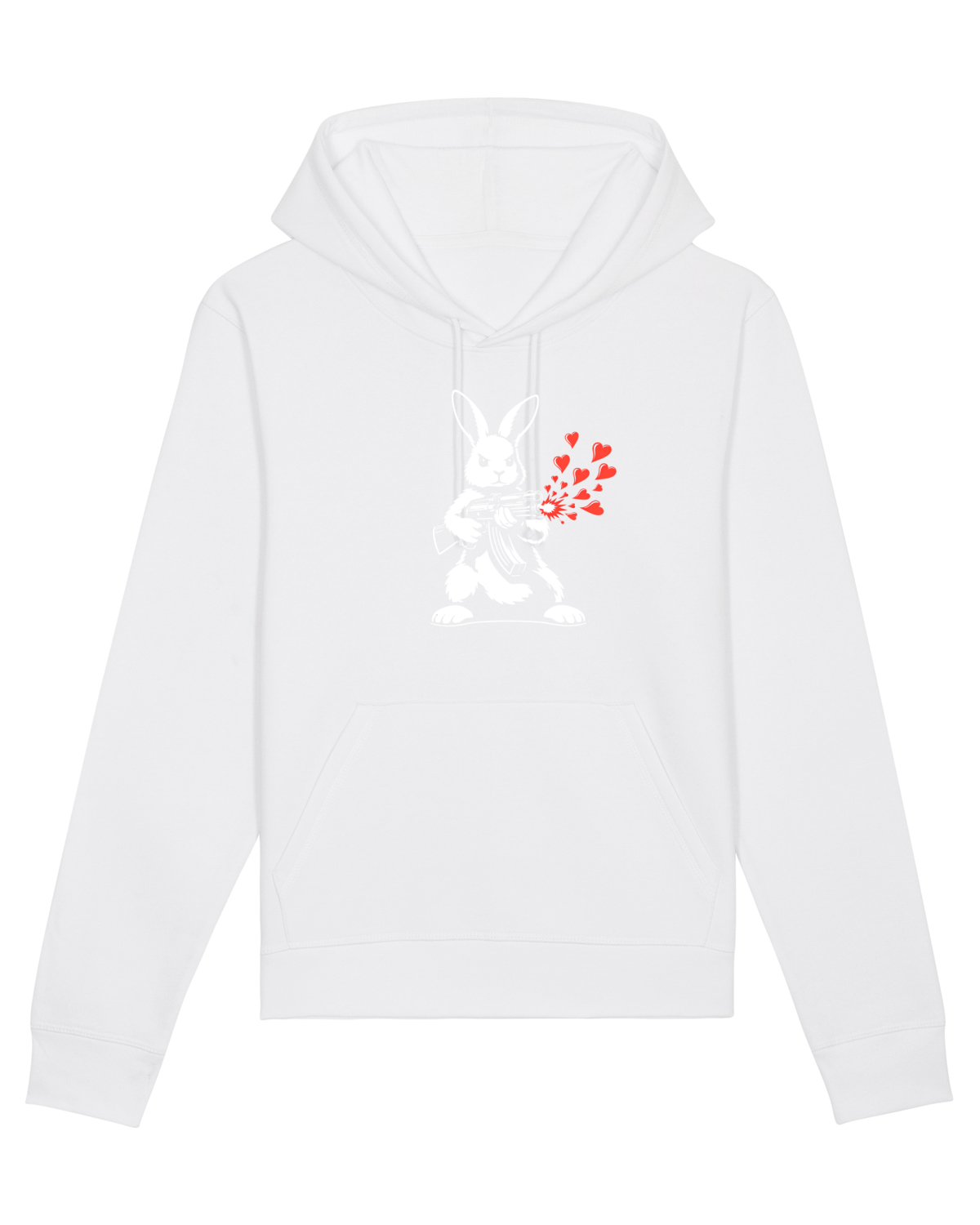 Hanorac Unisex Drummer White