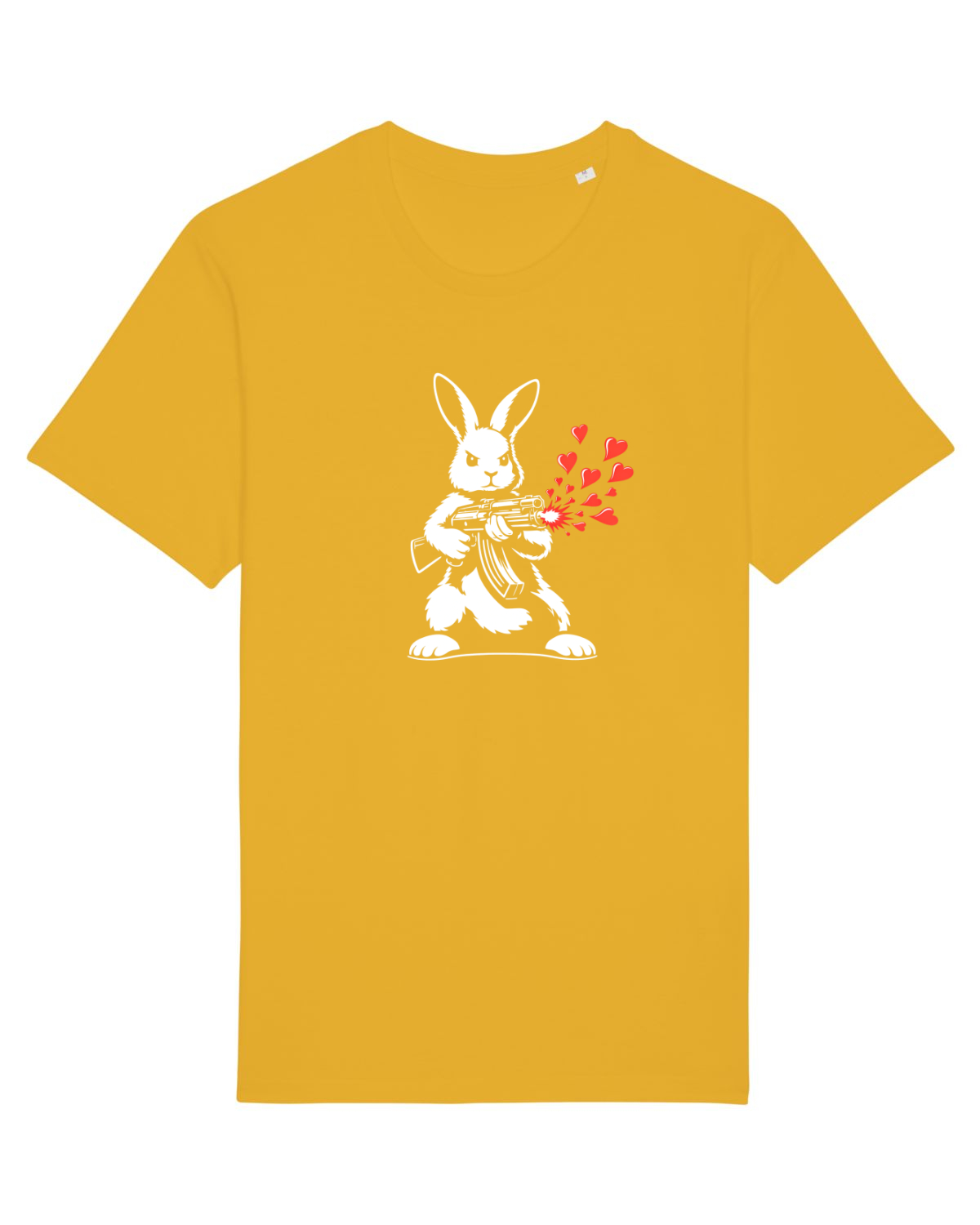 Tricou mânecă scurtă Unisex Rocker Spectra Yellow