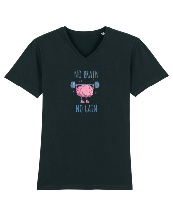 NO BRAIN, NO GAIN - NU AI CREIER, NU AI SUCCES Black