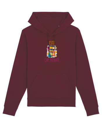 ESTI CAP PATRAT? Burgundy