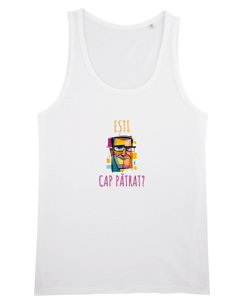 ESTI CAP PATRAT? White