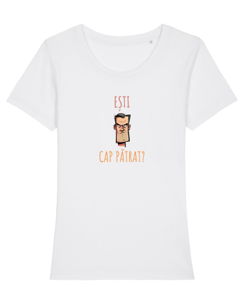 ESTI CAP PATRAT? 2 White