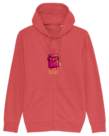 CAP PATRAT 1 Carmine Red