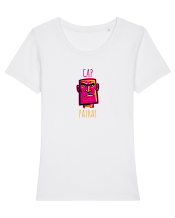 CAP PATRAT 1 White