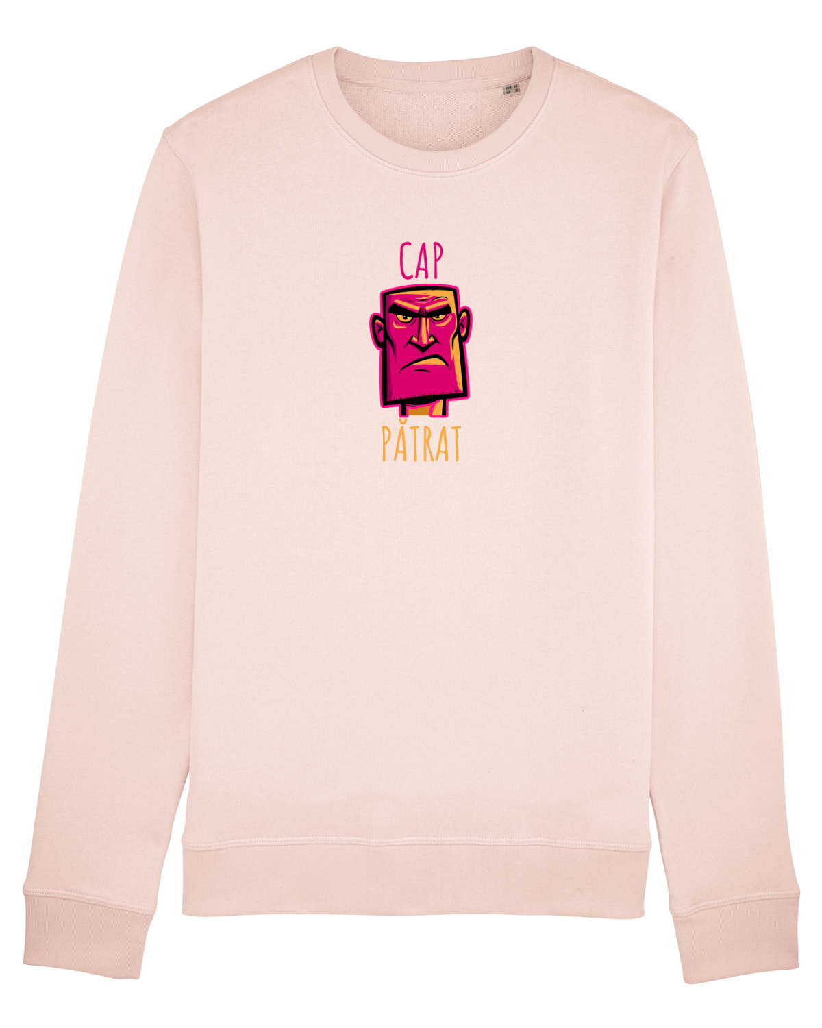 Bluză mânecă lungă Unisex Rise Candy Pink
