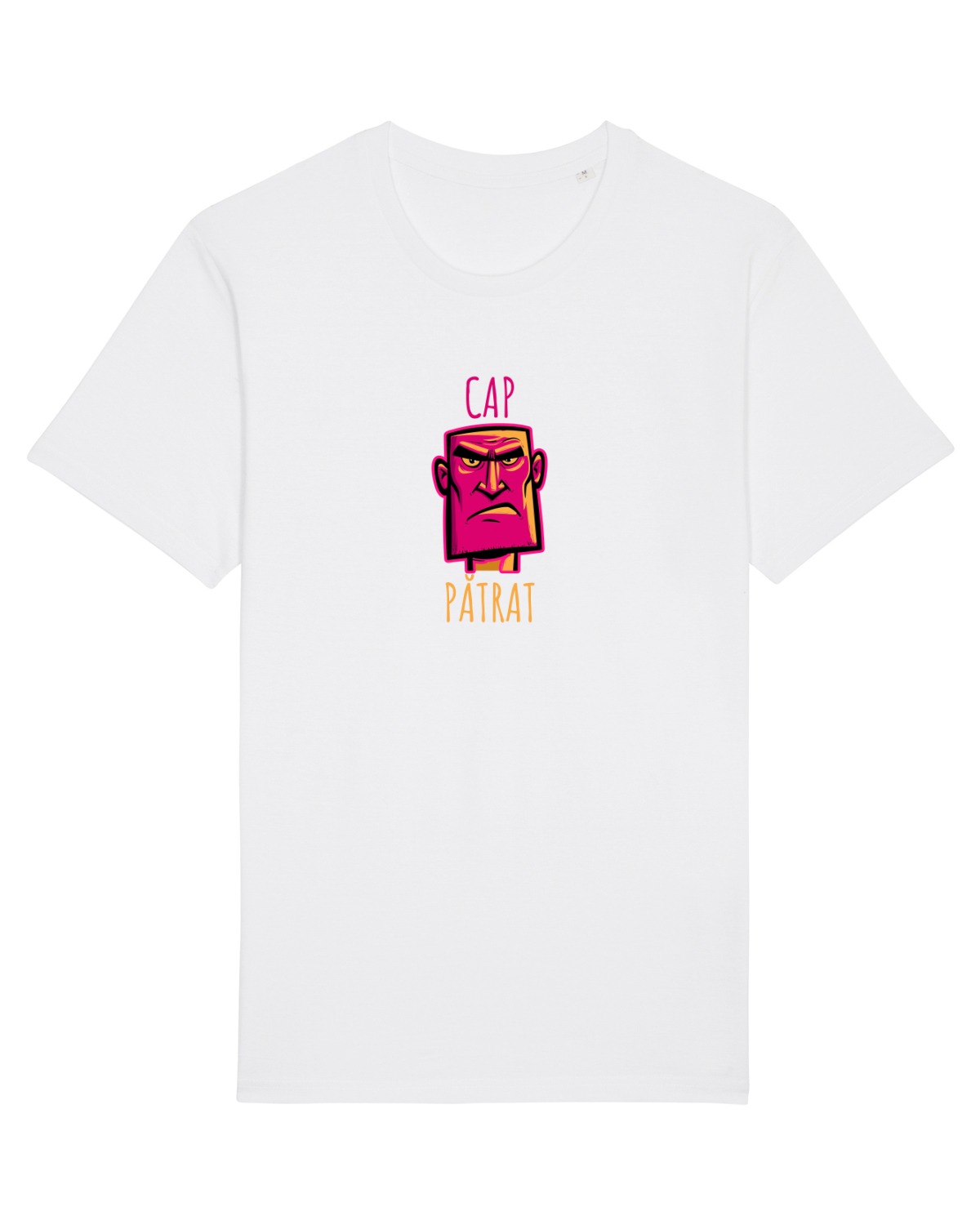 Tricou mânecă scurtă Unisex Rocker White