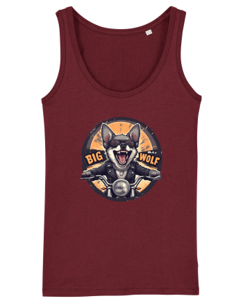 BIG BAD WOLF - CHIHUAHUA CARE SE CREDE LUPU` RAU Burgundy
