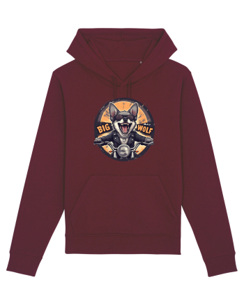 BIG BAD WOLF - CHIHUAHUA CARE SE CREDE LUPU` RAU Burgundy