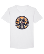 BIG BAD WOLF - CHIHUAHUA CARE SE CREDE LUPU` RAU Tricou mânecă scurtă guler larg Bărbat Skater