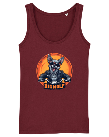 BIG WOLF - CHIHUAHUA CARE SE CREDE LUP Burgundy
