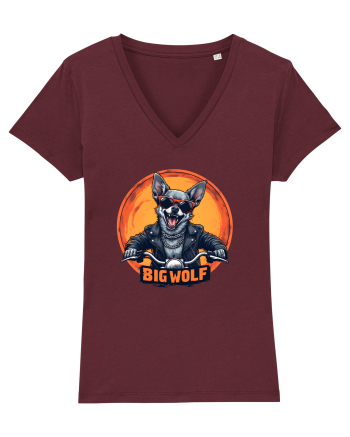 BIG WOLF - CHIHUAHUA CARE SE CREDE LUP Burgundy