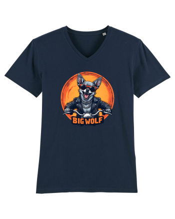BIG WOLF - CHIHUAHUA CARE SE CREDE LUP French Navy