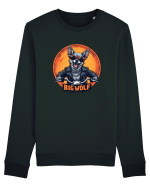 BIG WOLF - CHIHUAHUA CARE SE CREDE LUP Bluză mânecă lungă Unisex Rise