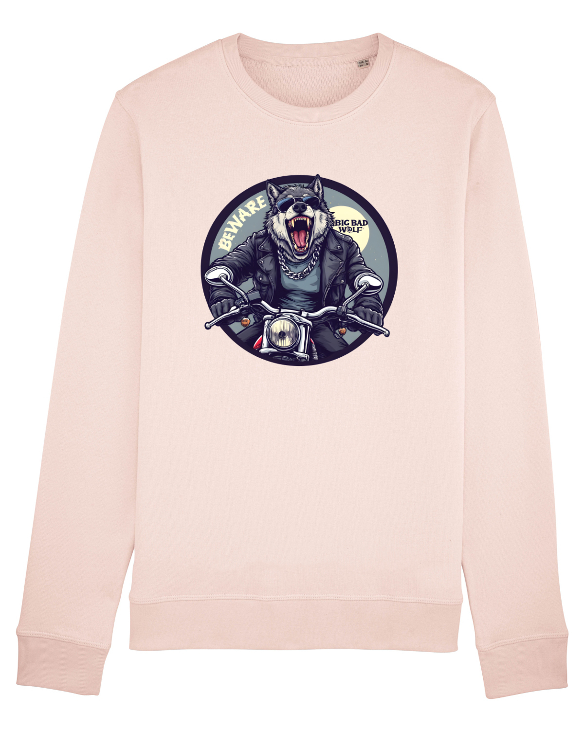 Bluză mânecă lungă Unisex Rise Candy Pink