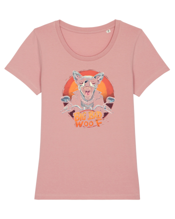 BIG BAD WOOF - HAM - CHIHUAHUA CARE SE CREDE LUP Canyon Pink