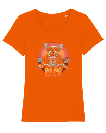BIG BAD WOOF - HAM - CHIHUAHUA CARE SE CREDE LUP Bright Orange