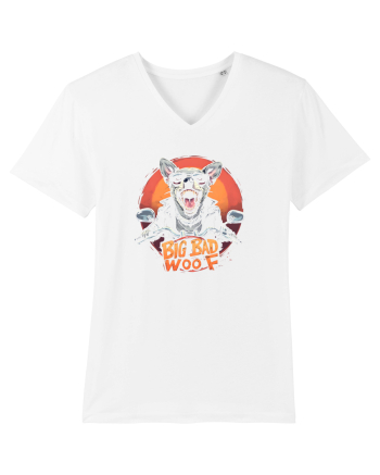 BIG BAD WOOF - HAM - CHIHUAHUA CARE SE CREDE LUP White