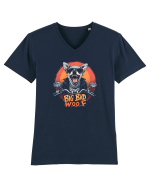 BIG BAD WOOF - HAM - CHIHUAHUA CARE SE CREDE LUP Tricou mânecă scurtă guler V Bărbat Presenter