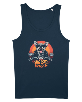 BIG BAD WOOF - HAM - CHIHUAHUA CARE SE CREDE LUP Navy