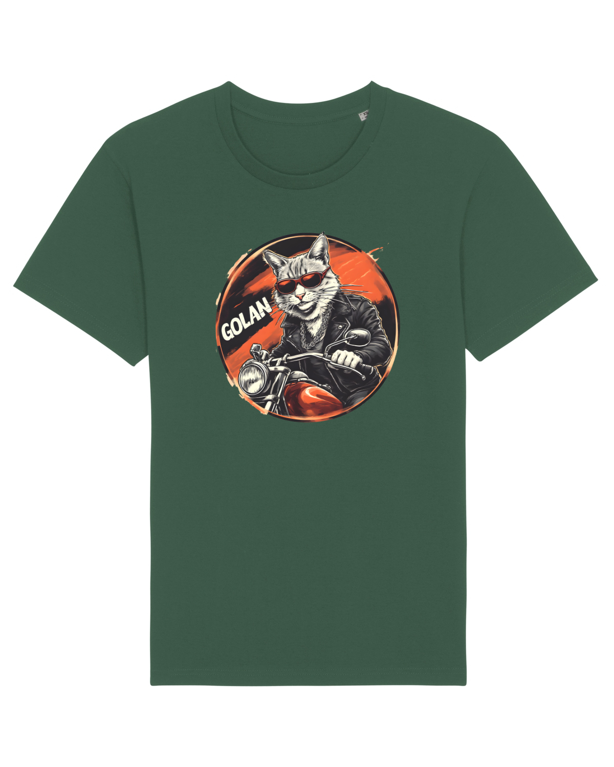 Tricou mânecă scurtă Unisex Rocker Bottle Green
