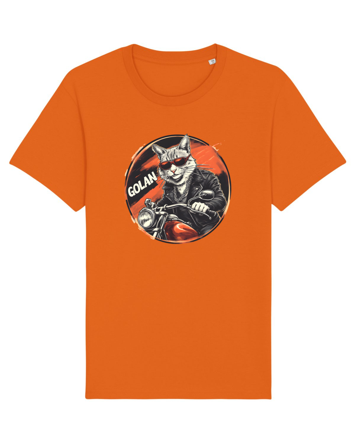 Tricou mânecă scurtă Unisex Rocker Bright Orange