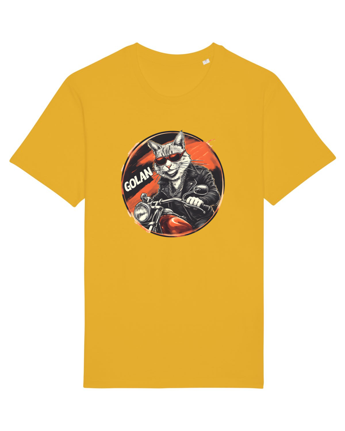 Tricou mânecă scurtă Unisex Rocker Spectra Yellow