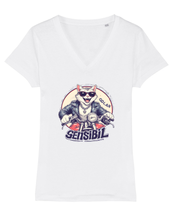MOTAN - GOLAN SENSIBIL -  MOTOCICLIST White