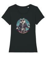 MOTAN - GOLAN SENSIBIL -  MOTOCICLIST 2 Tricou mânecă scurtă guler larg fitted Damă Expresser