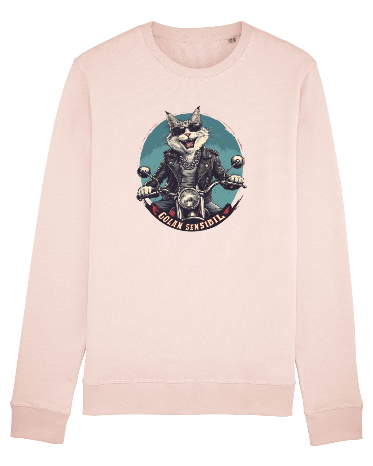 Bluză mânecă lungă Unisex Rise Candy Pink