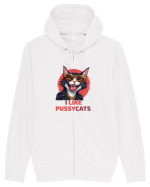 MOTAN -  I LIKE PUSSY CATS Hanorac cu fermoar Unisex Connector