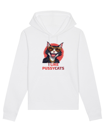 MOTAN -  I LIKE PUSSY CATS White