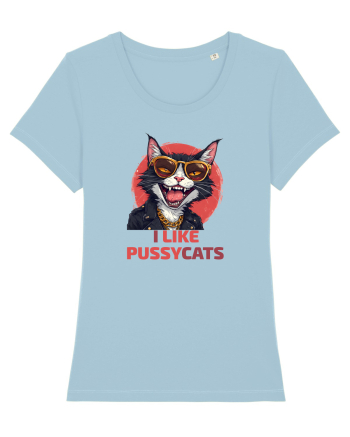 MOTAN -  I LIKE PUSSY CATS Sky Blue