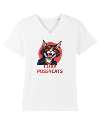 MOTAN -  I LIKE PUSSY CATS White