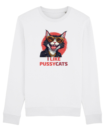 MOTAN -  I LIKE PUSSY CATS White