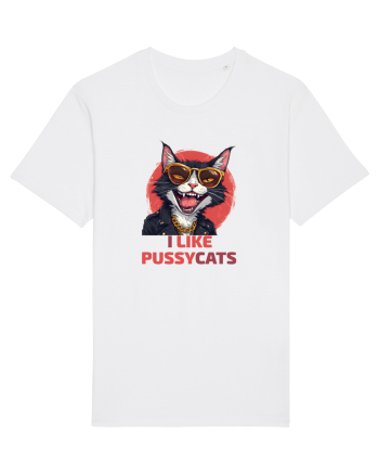 MOTAN -  I LIKE PUSSY CATS White