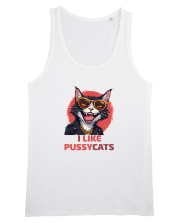 MOTAN -  I LIKE PUSSY CATS White
