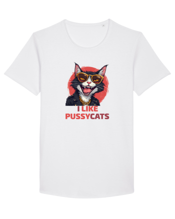 MOTAN -  I LIKE PUSSY CATS White