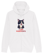 MOTAN -  I LIKE PUSSY CATS 2 Hanorac cu fermoar Unisex Connector