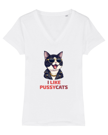 MOTAN -  I LIKE PUSSY CATS 2 White