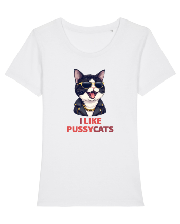 MOTAN -  I LIKE PUSSY CATS 2 White